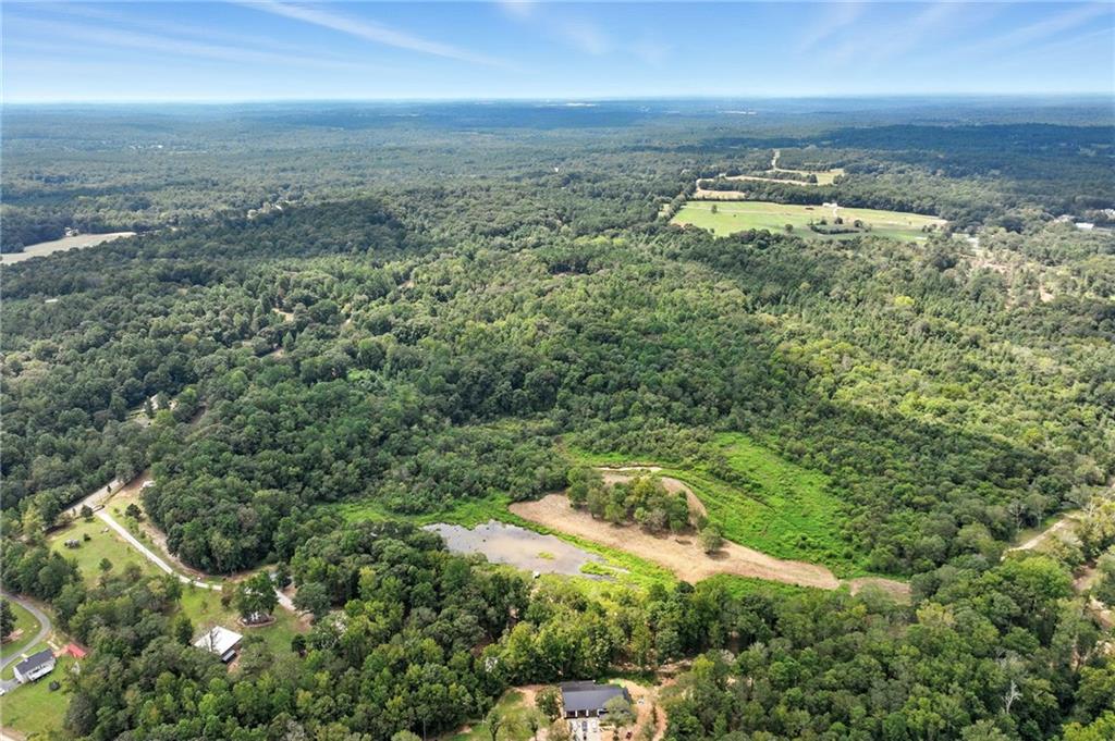 731 Borders Road Commerce, GA 30530 - Photo 20 of 75 an aerial view of residential houses with outdoor space and trees