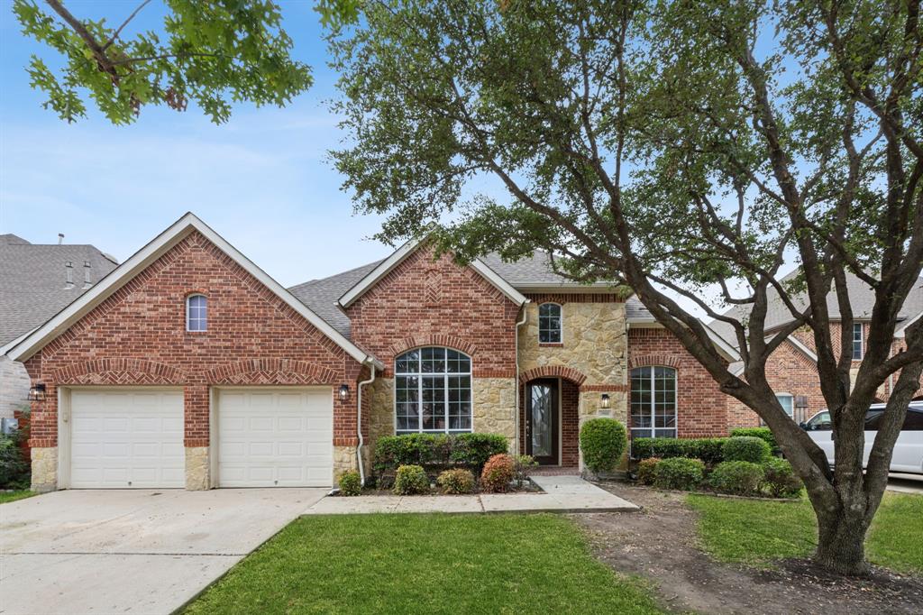3905 Gladney Lane Fort Worth, TX 76244 - Photo 1 of 1 a front view of a house with garden