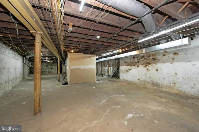 a view of empty room