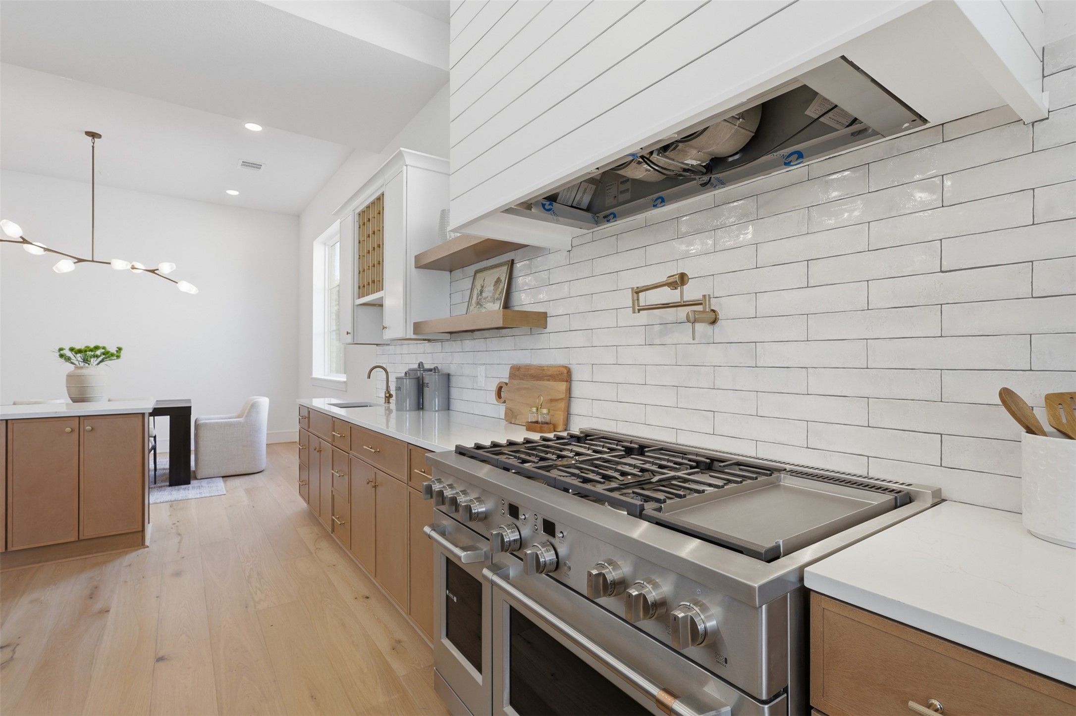 8021 Turquoise Lane Houston, TX 77055 - Photo 14 of 46 Cafe Appliances, Gas cooktop, pot filler