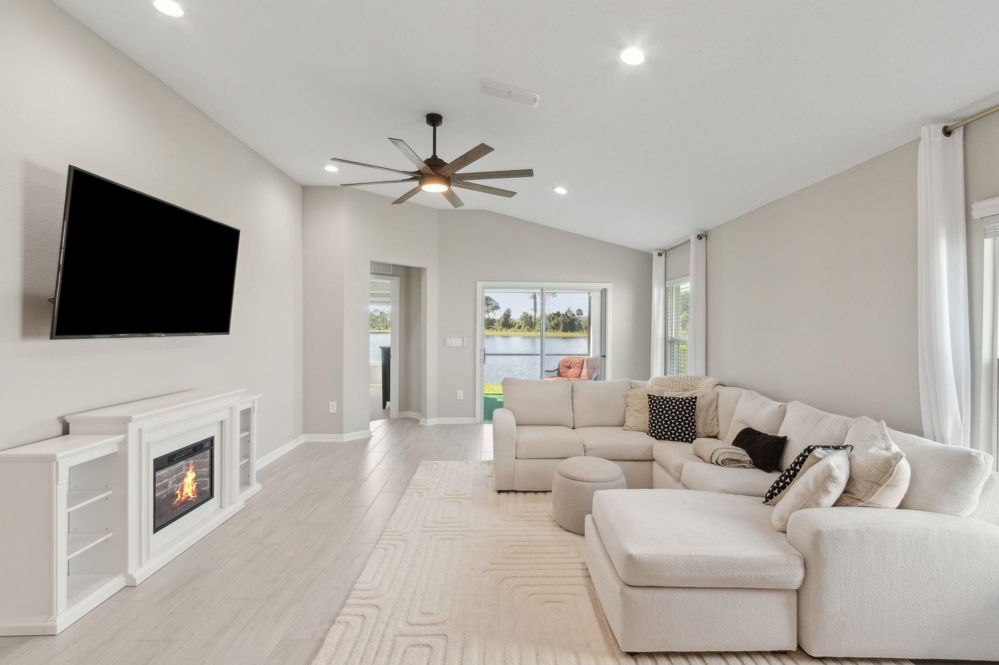 52 Carlota Way St. Augustine, FL 32095 - Photo 6 of 19 a living room with furniture and a flat screen tv