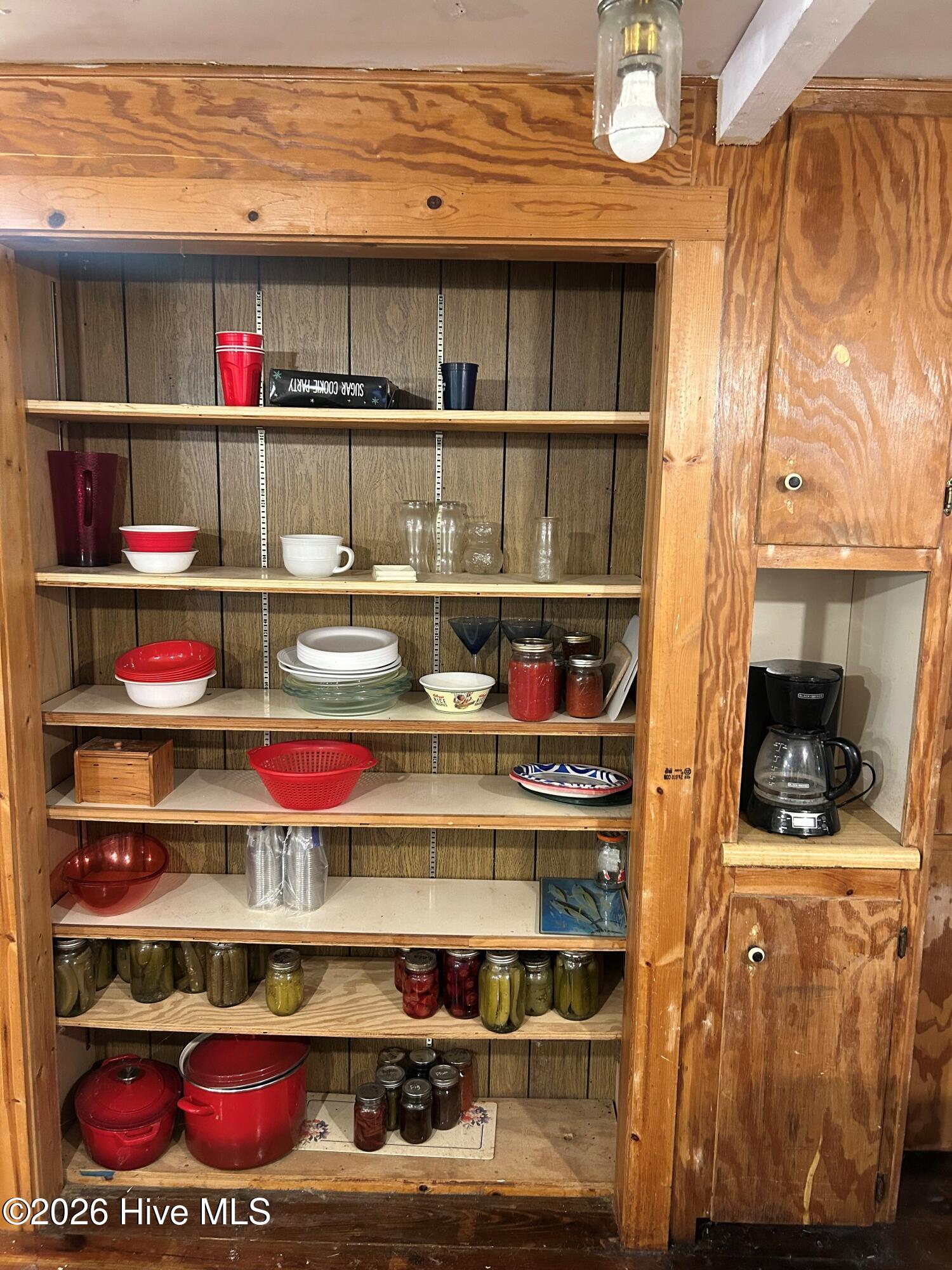 1039 Pine Ridge Road Merry Hill, NC 27957 - Photo 9 of 25 Coffee nook and kitchen shelving