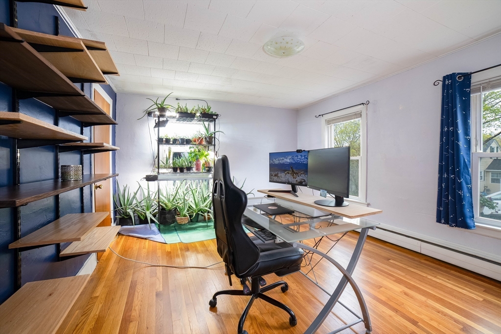 4 Brown Street Spencer, MA 01562 - Photo 6 of 34 a workspace with furniture hardwood and a window