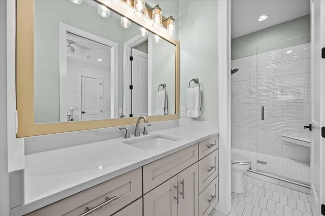 a view of outdoor space yard deck patio and swimming pool