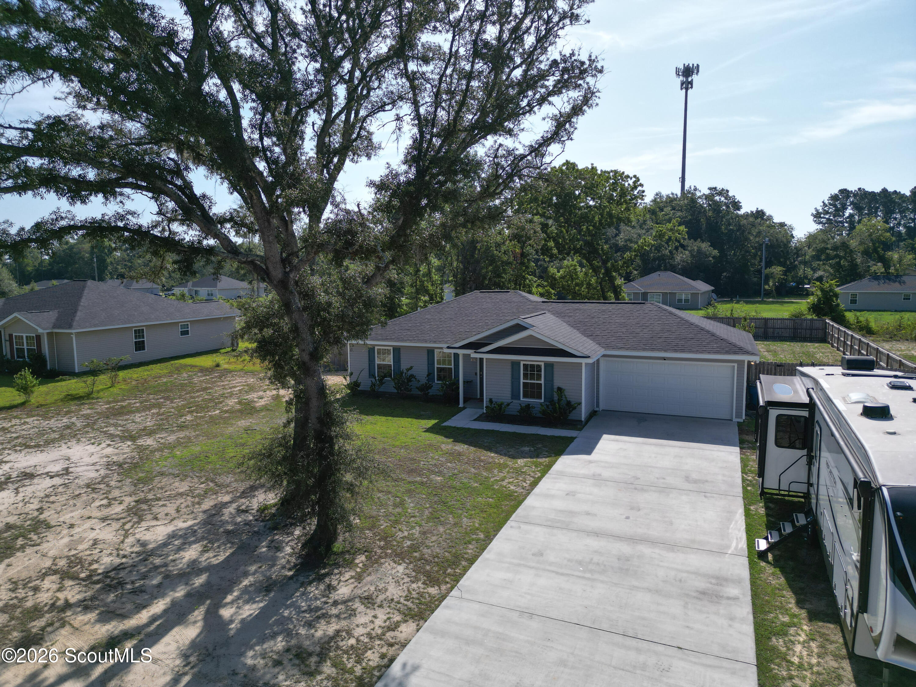 1032 Spring Grove Road Jesup, GA 31545 - Photo 22 of 28 Drone View of Front