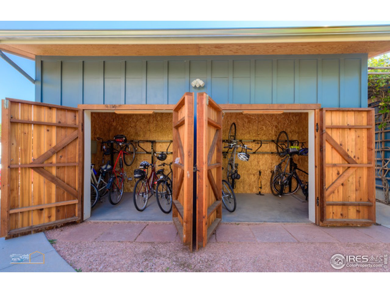1624 Yellow Pine Avenue Boulder, CO 80304 - Photo 33 of 39 Silver Sage Community Bike Storage