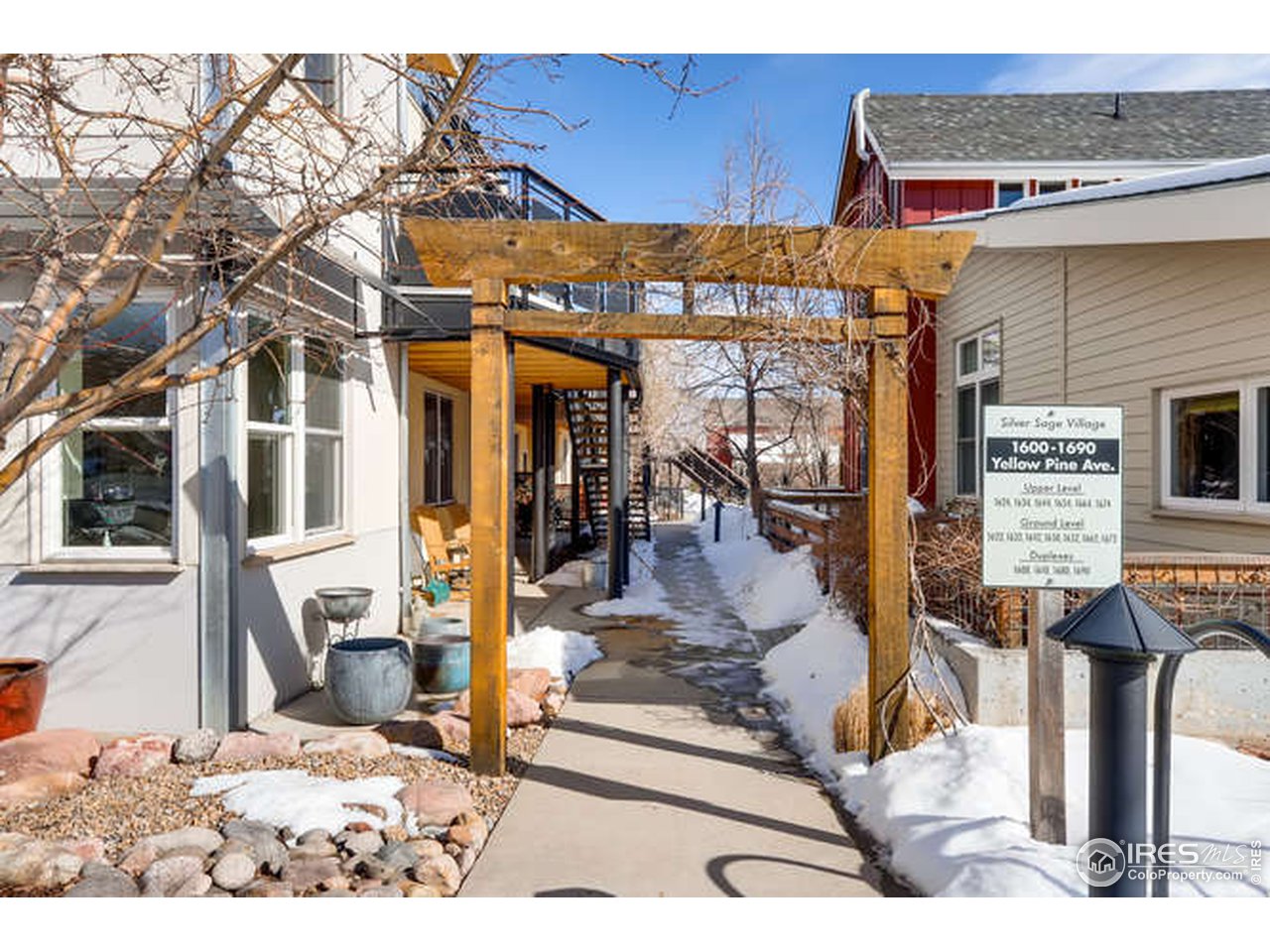 1624 Yellow Pine Avenue Boulder, CO 80304 - Photo 38 of 39 16th Street Silver Sage Community Entrance