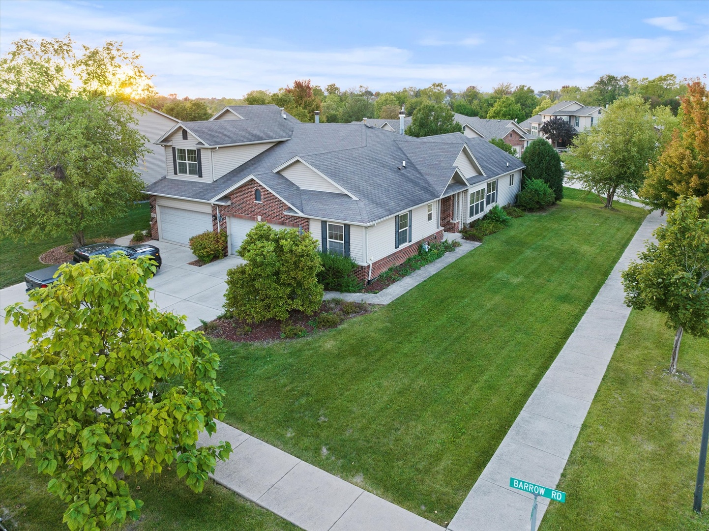 25426 Barrow Road Manhattan, IL 60442 - Photo 26 of 30 an aerial view of a house
