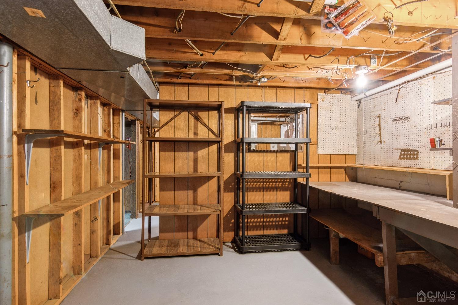 168 Dunhams Corner Road East Brunswick, NJ 08816 - Photo 28 of 30 Work shop/storage or just another room in the basement!