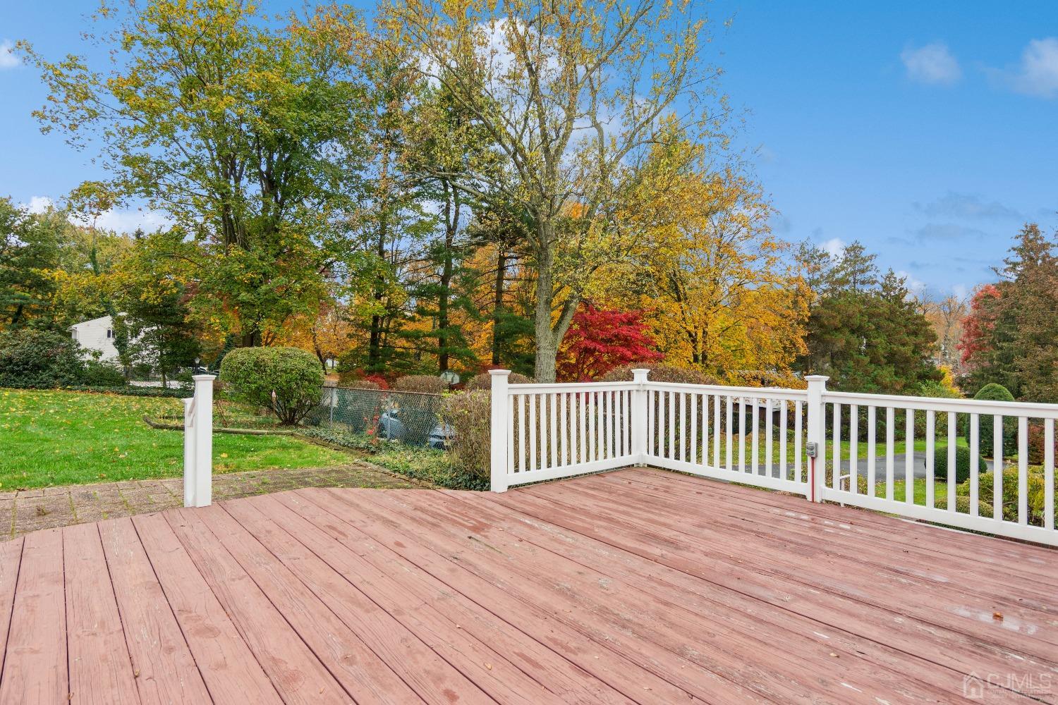 168 Dunhams Corner Road East Brunswick, NJ 08816 - Photo 29 of 30 Deck overlooking/leading onto the backyard!
