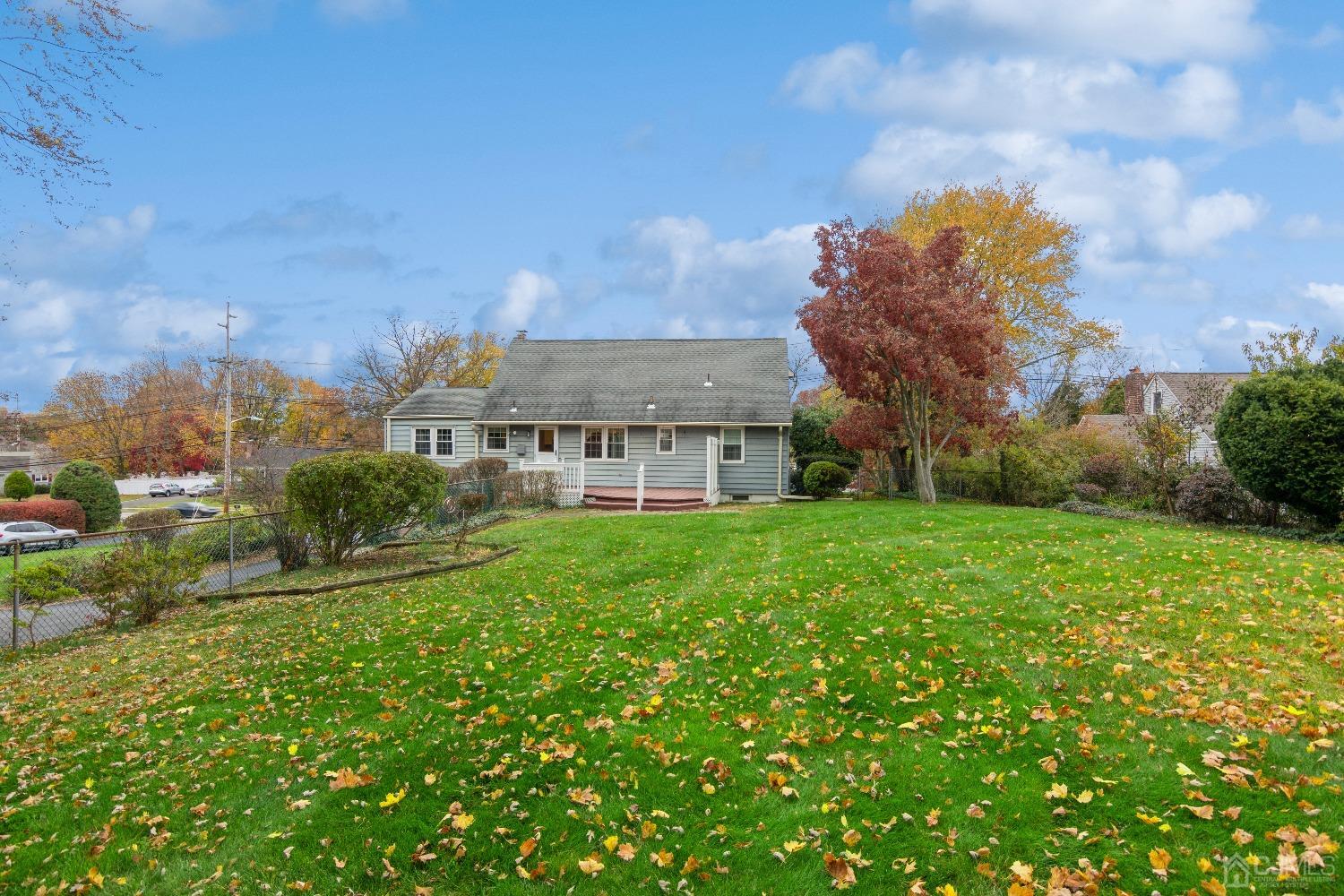 168 Dunhams Corner Road East Brunswick, NJ 08816 - Photo 30 of 30 Back of the house. Home sits on 0.8 acres of property!