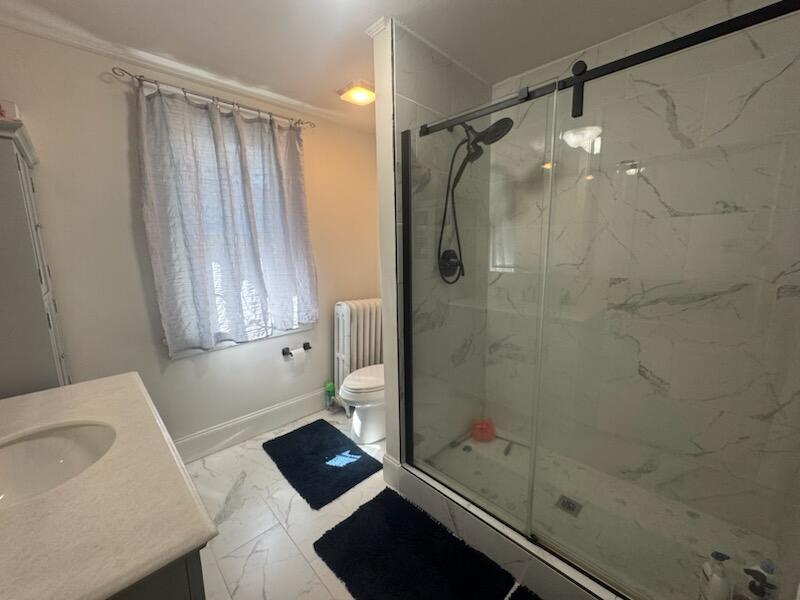 1925 Denniston Avenue Southwest Roanoke, VA 24015 - Photo 17 of 19 a bathroom with a shower and a sink