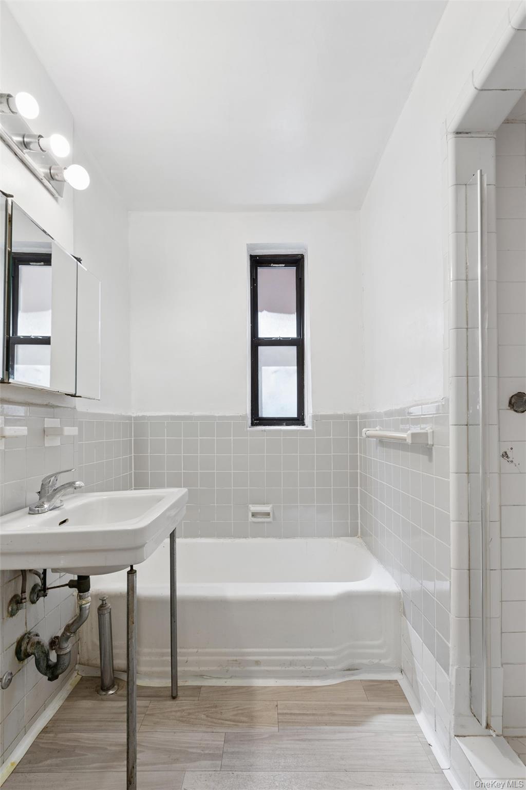 123-35 82nd Road, Unit 3N Queens, NY 11415 - Photo 8 of 10 Windowed bath with tub/shower combination PLUS a separate stall shower
