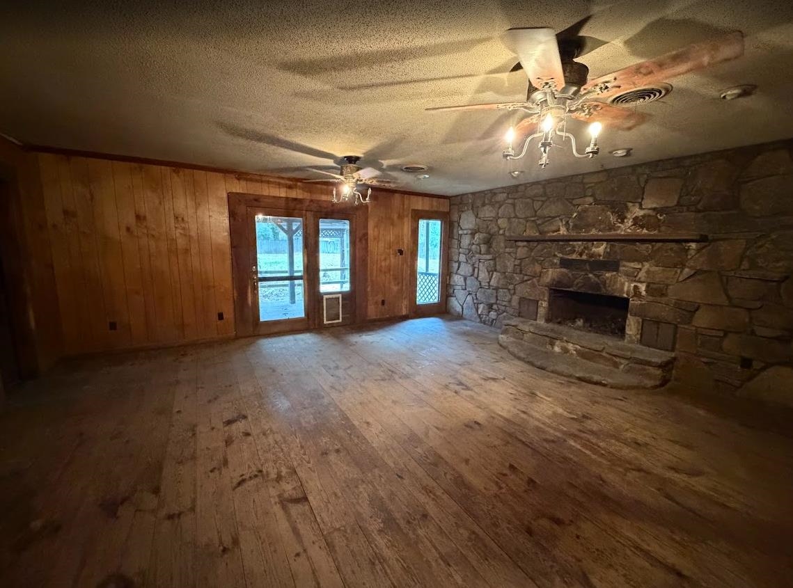 7638 Marvin Road Millington, TN 38053 - Photo 24 of 25 an empty room with windows and fireplace