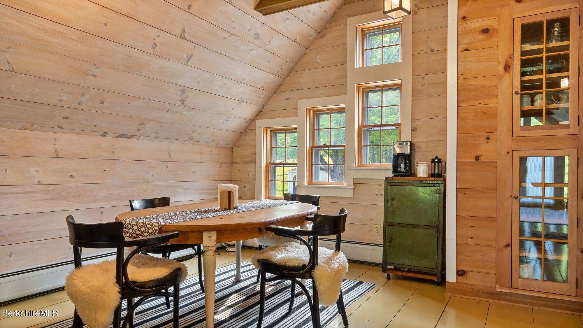 2325 Hancock Road Hancock, MA 01267 - Photo 51 of 61 a view of a dining room with furniture and chandelier