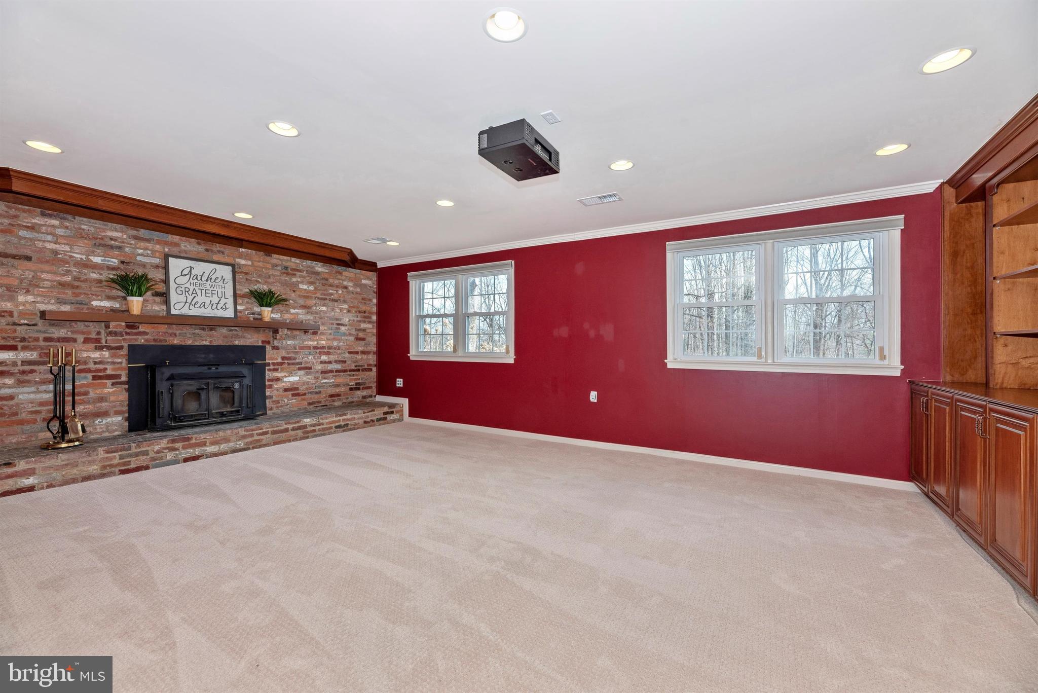 13433 Wilt Store Road Leesburg, VA 20176 - Photo 23 of 38 Huge Family Room with Wood Burning Stove