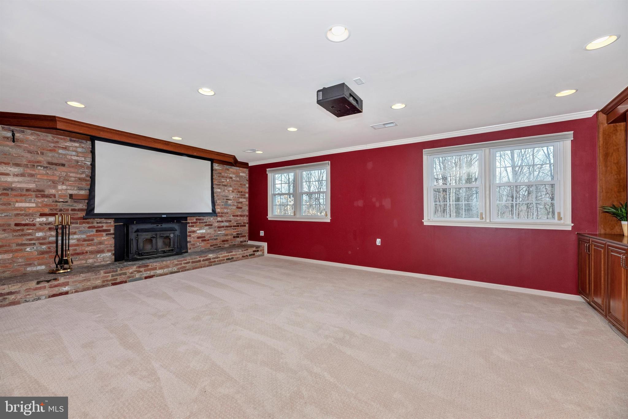 13433 Wilt Store Road Leesburg, VA 20176 - Photo 24 of 38 Movie Screen and Projector!