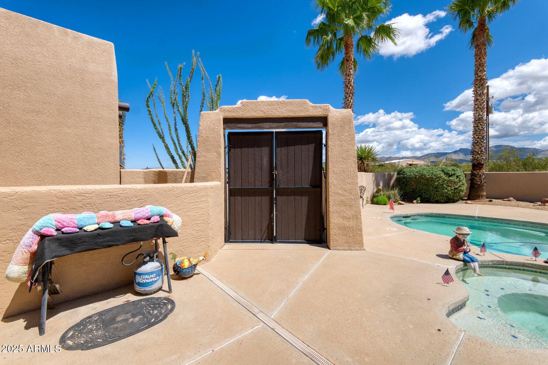 1426 South Foudy Road Bisbee, AZ 85603 - Photo 2 of 60 a house view with a garden space
