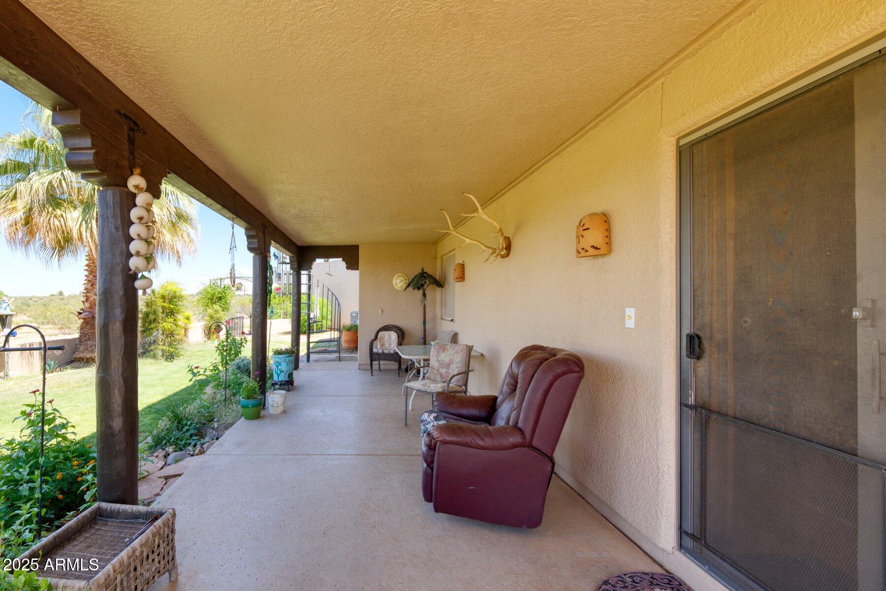 1426 South Foudy Road Bisbee, AZ 85603 - Photo 30 of 60 Rear yard porch