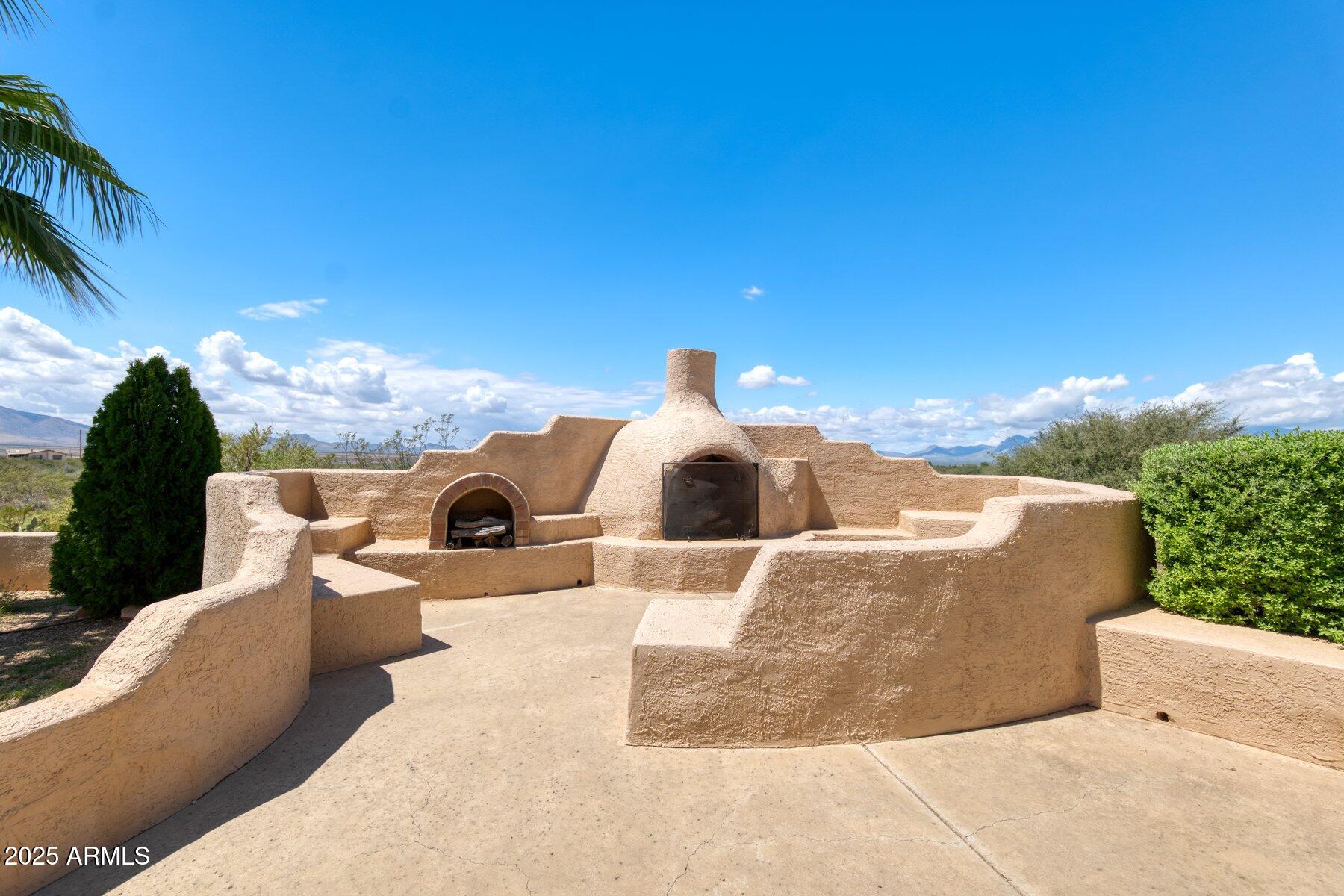 1426 South Foudy Road Bisbee, AZ 85603 - Photo 32 of 60 a view of a terrace with couches and sky view