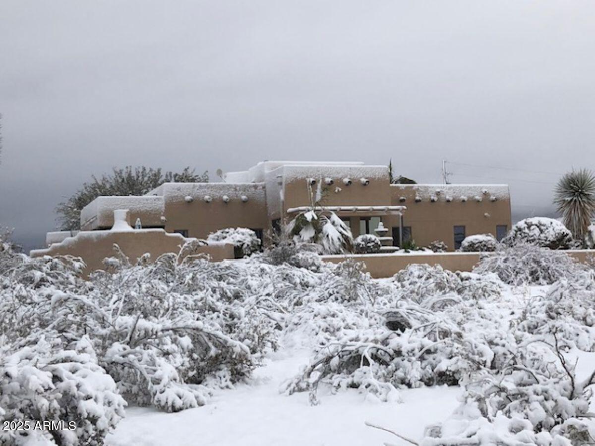 1426 South Foudy Road Bisbee, AZ 85603 - Photo 59 of 60 a view of a terrace with a snow on the road