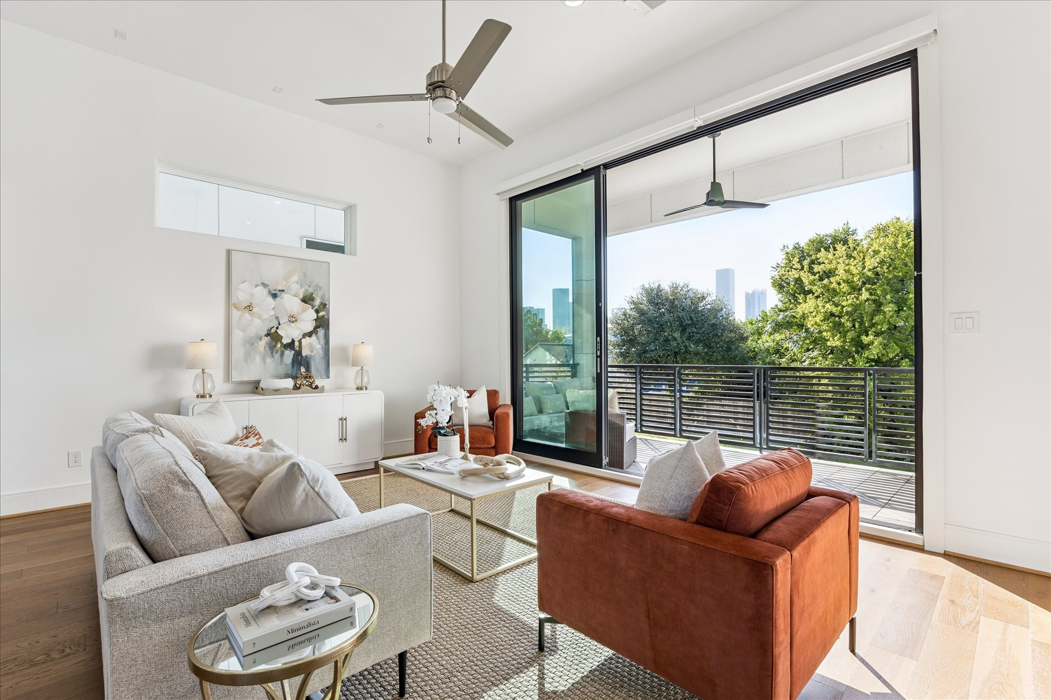 2414 Canal Street, Unit F Houston, TX 77003 - Photo 6 of 34 a living room with furniture and a window