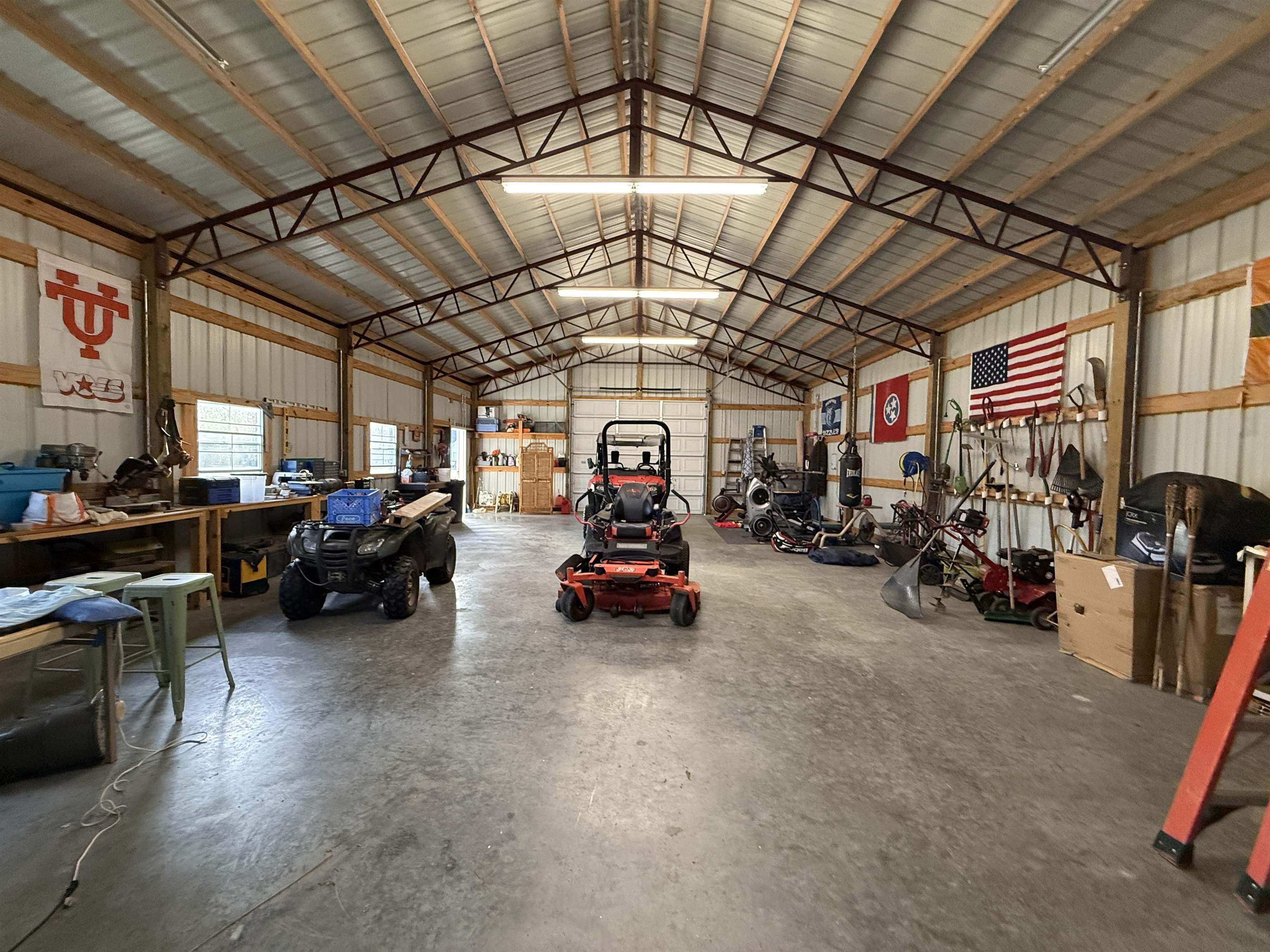 6900 Salem Road Lakeland, TN 38002 - Photo 39 of 40 Garage with metal wall