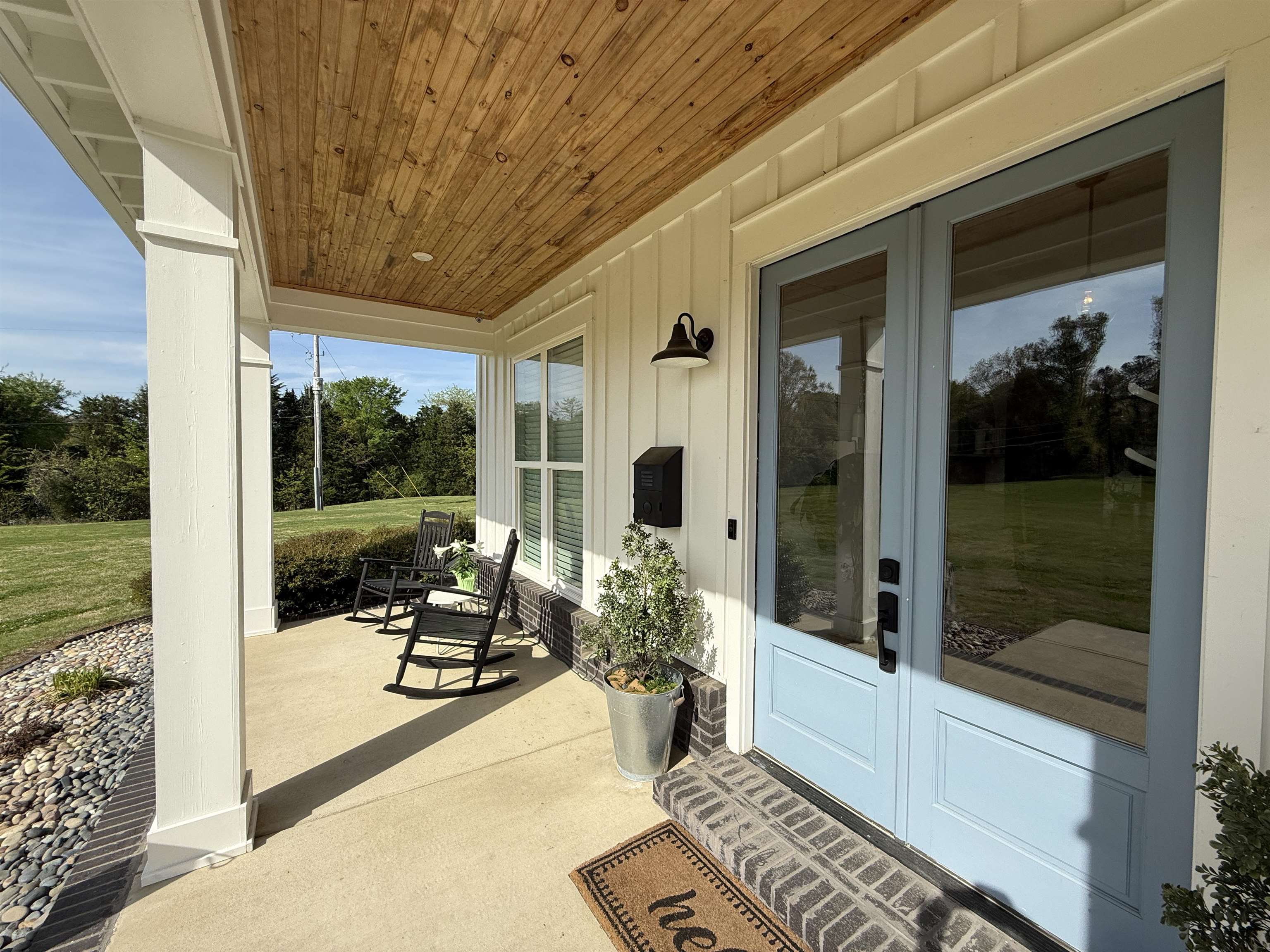 6900 Salem Road Lakeland, TN 38002 - Photo 7 of 40 Covered porch featuring french doors