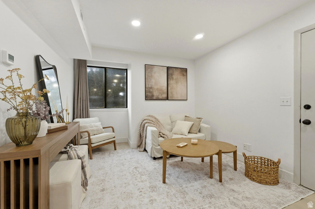 1175 Canyon Road, Unit 77 Ogden, UT 84404 - Photo 1 of 16 Living room featuring recessed lighting