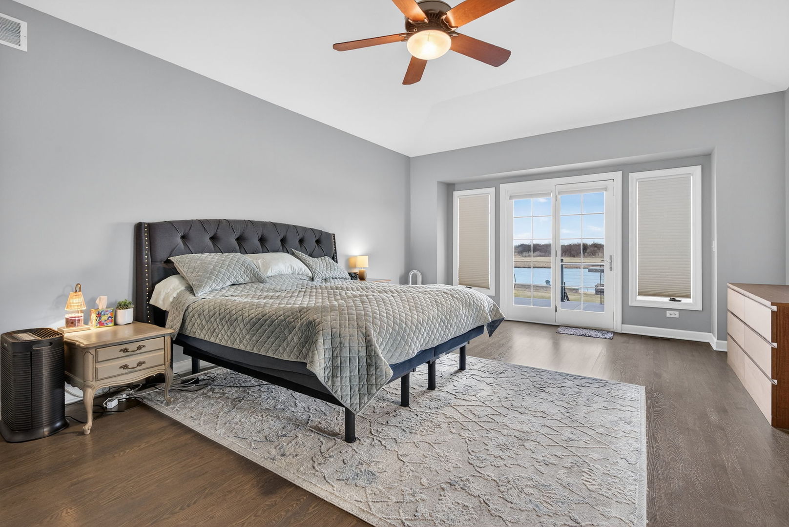 2804 Ninovan Lane Minooka, IL 60447 - Photo 31 of 67 a bedroom with a bed and large cabinets