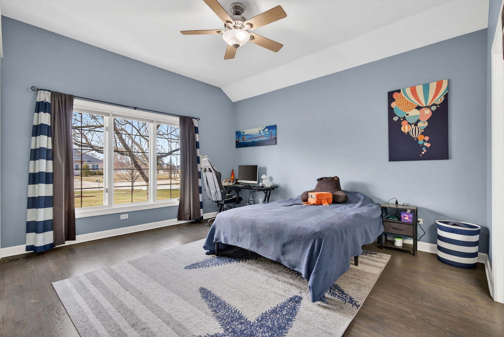 2804 Ninovan Lane Minooka, IL 60447 - Photo 45 of 67 a bedroom with furniture and a large window