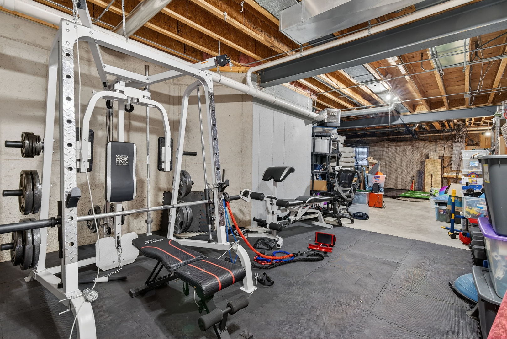 2804 Ninovan Lane Minooka, IL 60447 - Photo 55 of 67 a view of a storage room with furniture