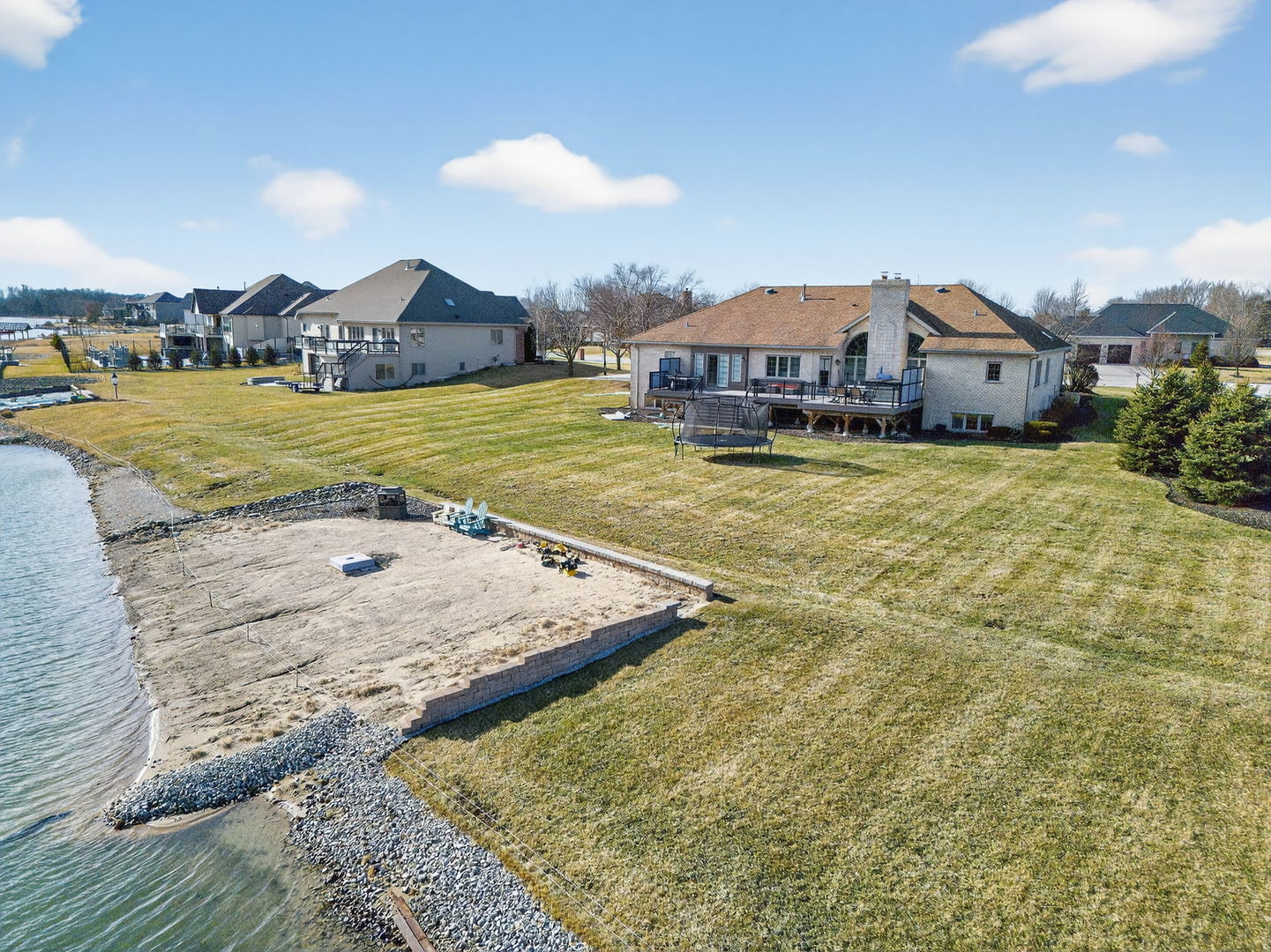 2804 Ninovan Lane Minooka, IL 60447 - Photo 60 of 67 a view of a house with swimming pool and ocean view