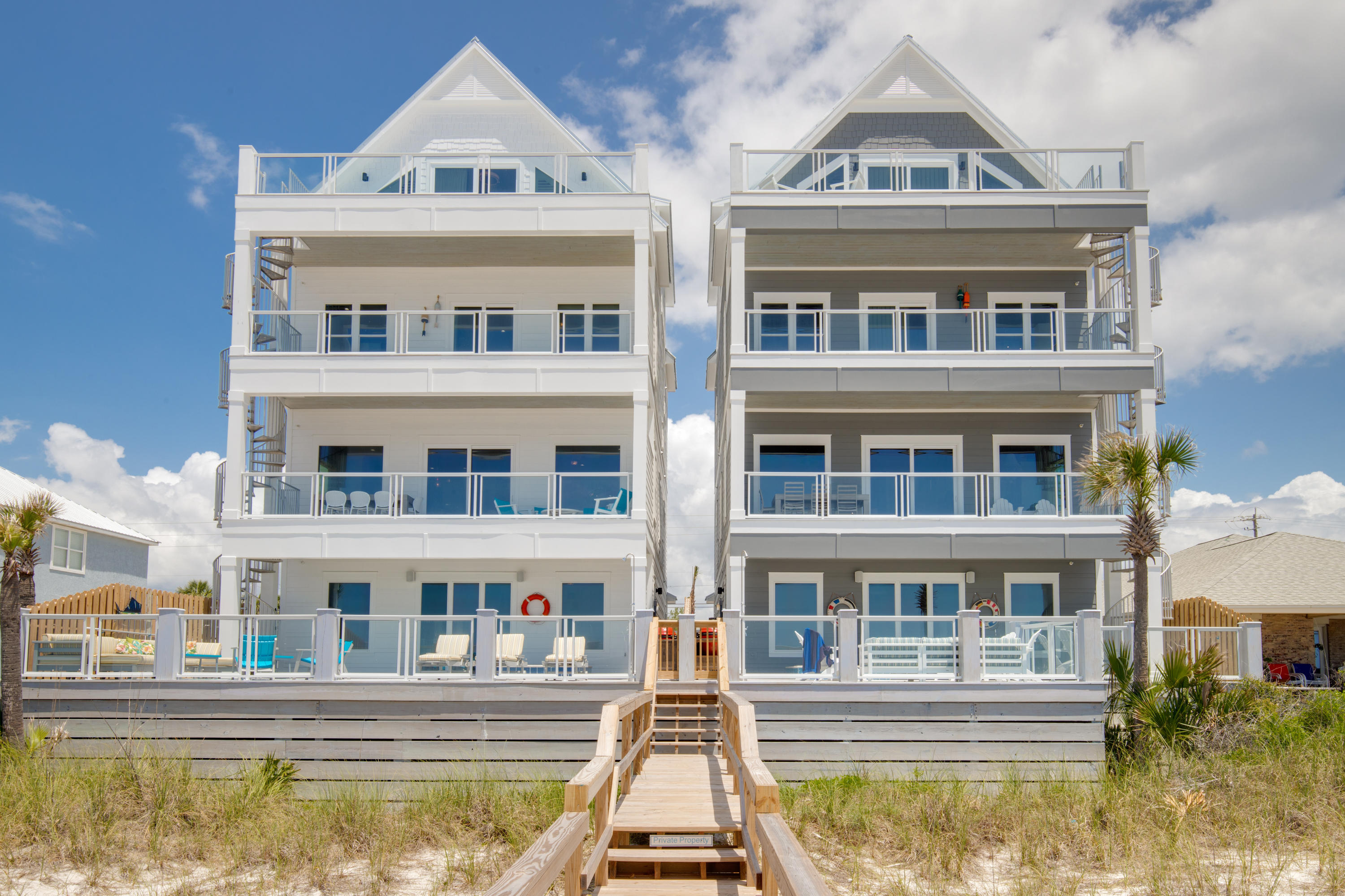 20109 Front Beach Road, Unit B Panama City Beach, FL 32413 - Photo 2 of 35 Back of the home