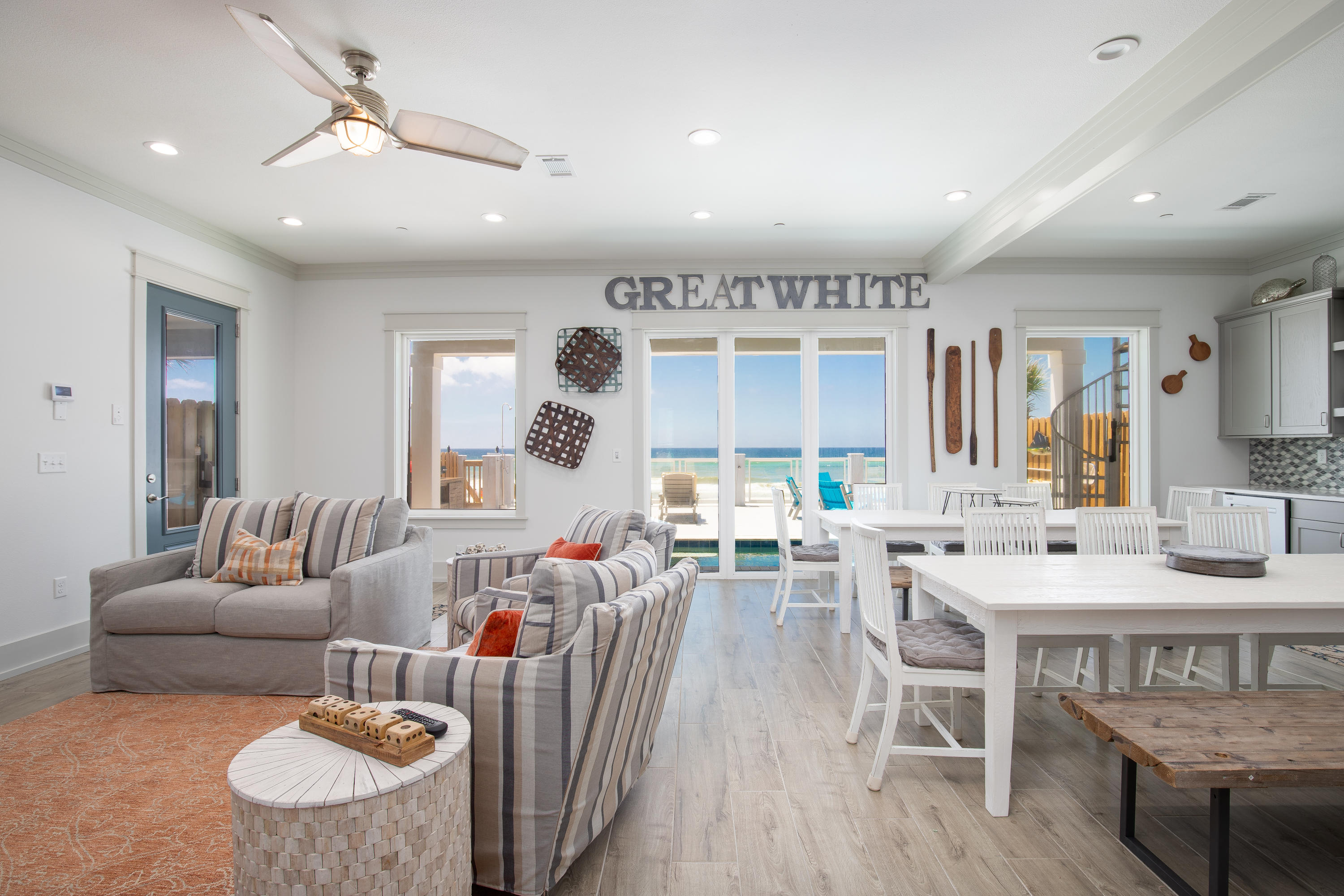 20109 Front Beach Road, Unit B Panama City Beach, FL 32413 - Photo 3 of 35 Great White gulf front home