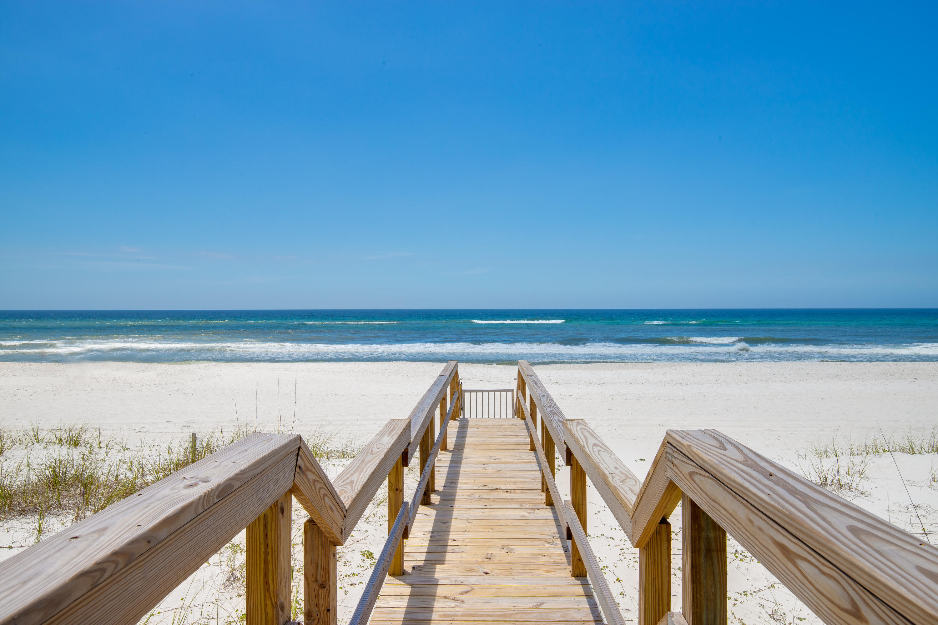 20109 Front Beach Road, Unit B Panama City Beach, FL 32413 - Photo 34 of 35 Boardwalk to the beach