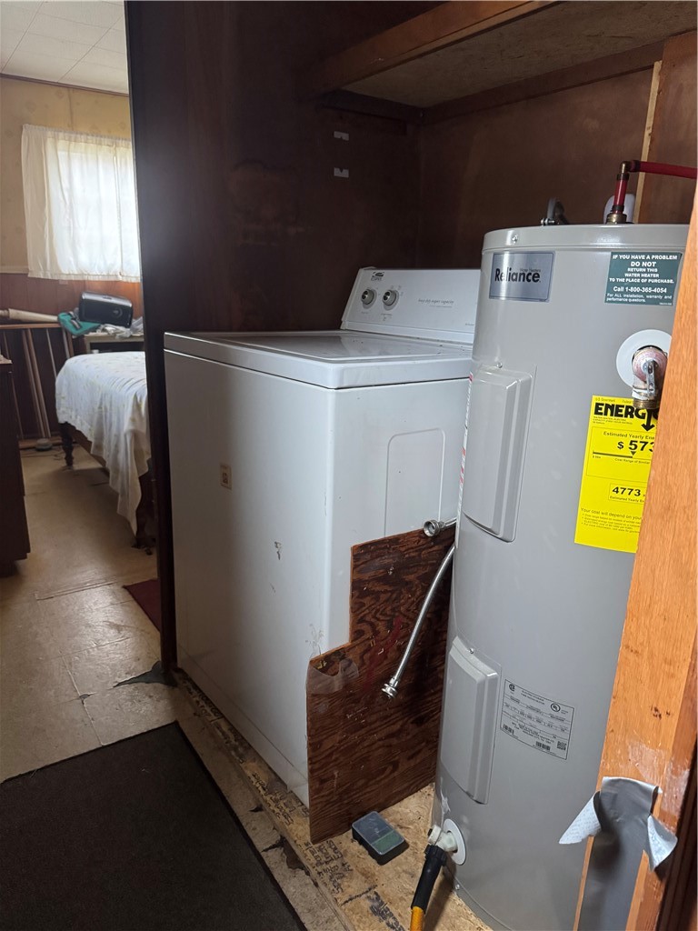 186 Diamond Valley Road Tioga, NY 13734 - Photo 18 of 30 Washer and hot water heater