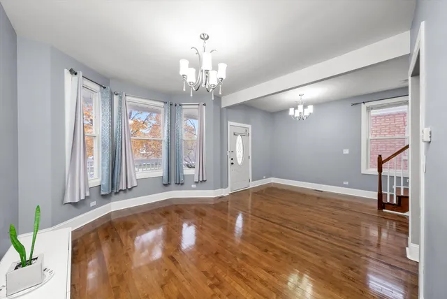 a view of livingroom with natural light