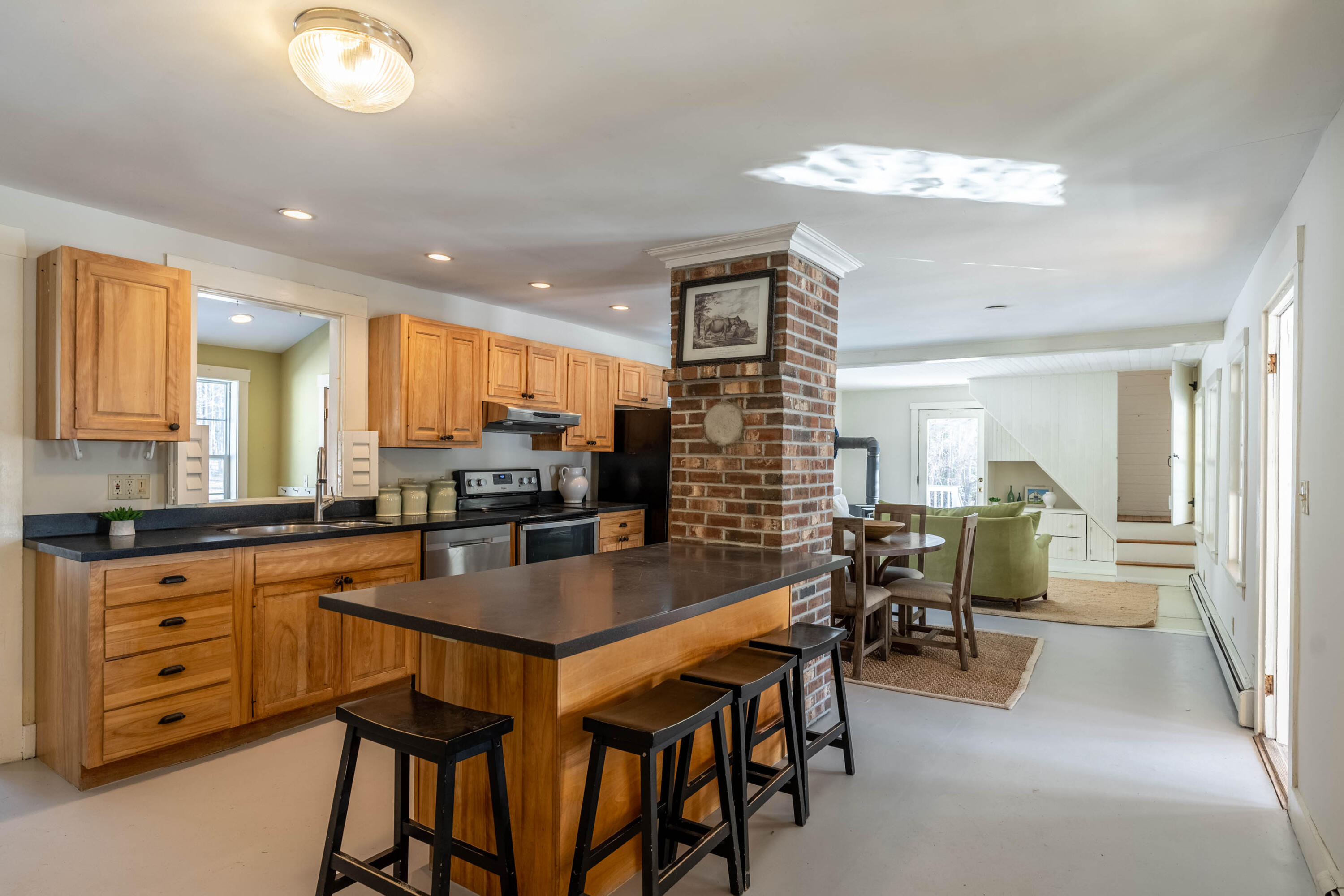 372 Blanchard Rd Extension Cumberland Center, ME 04021 - Photo 5 of 19 Open Concept Kitchen