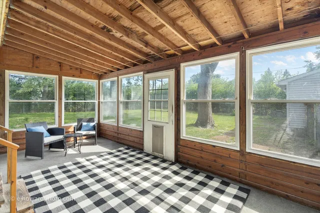 a room with natural light