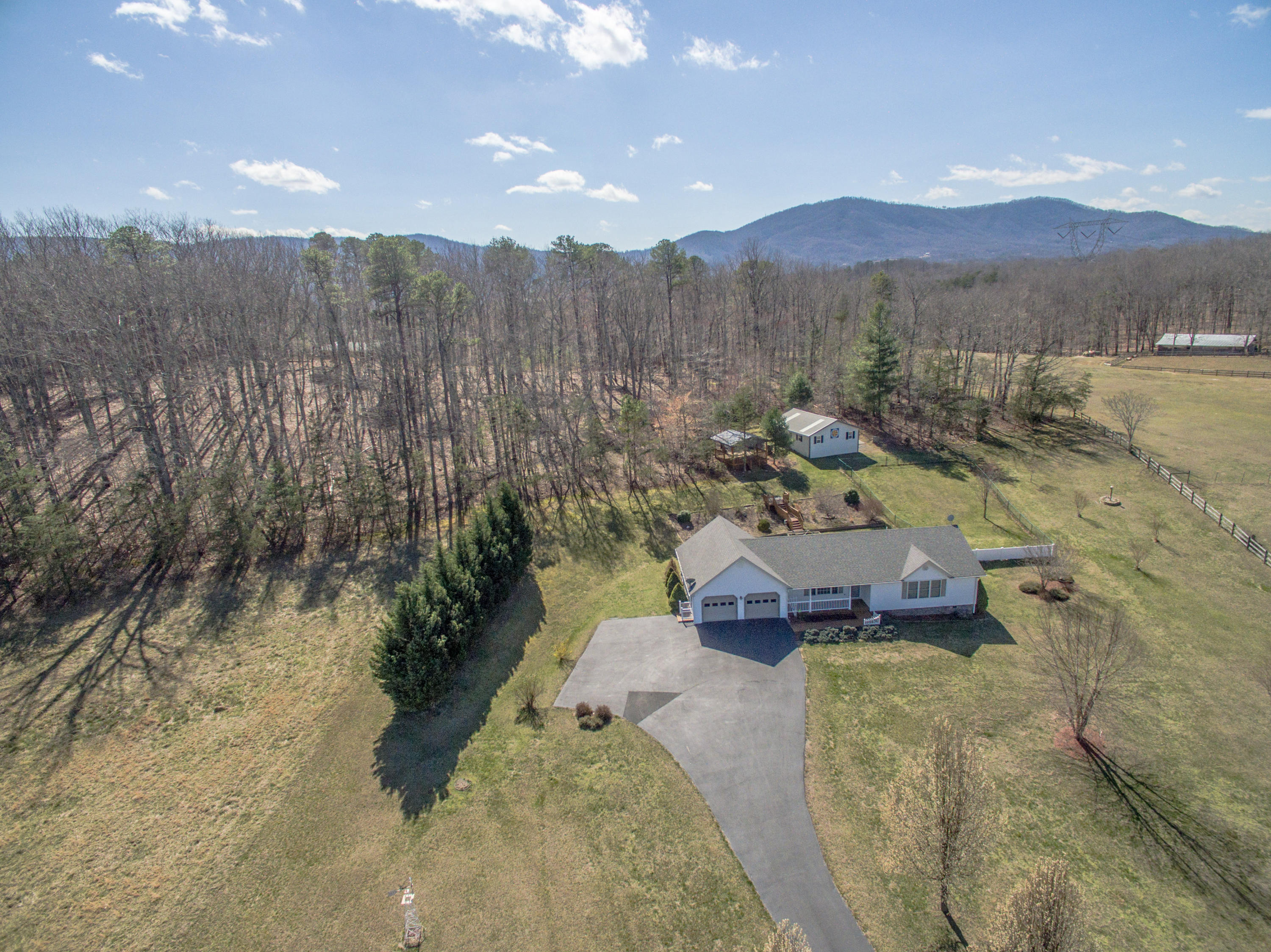 1546 Pike Road Montvale, VA 24122 - Photo 44 of 44 a view of a terrace with a lake view