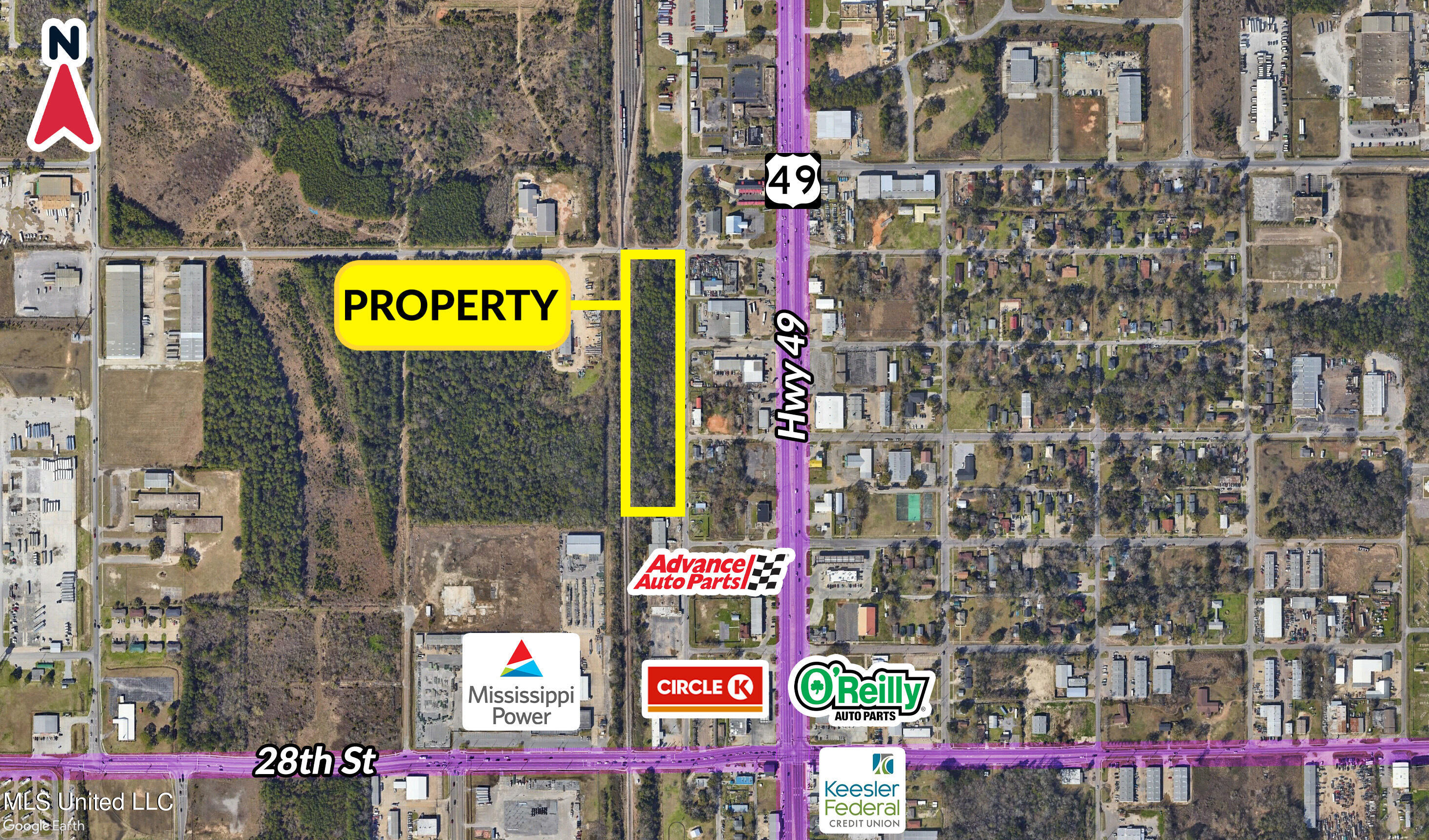 0 28th Street Gulfport, MS 39501 - Photo 2 of 2 SEC-28TH-ST-MS-VIC-edit