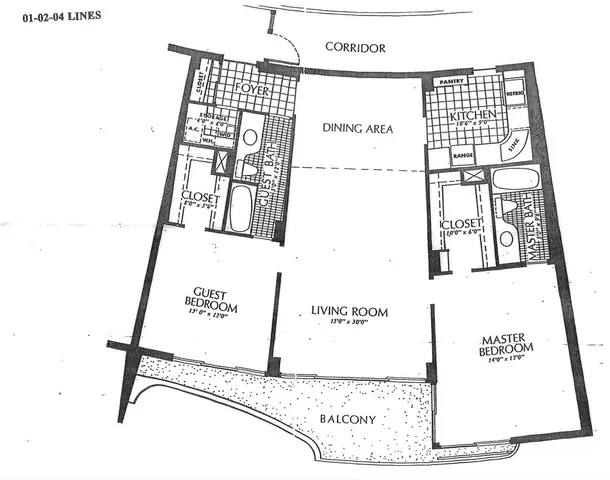 $9,000 | 1200 South Flagler Drive, Unit 802, West Palm Beach, FL 33401