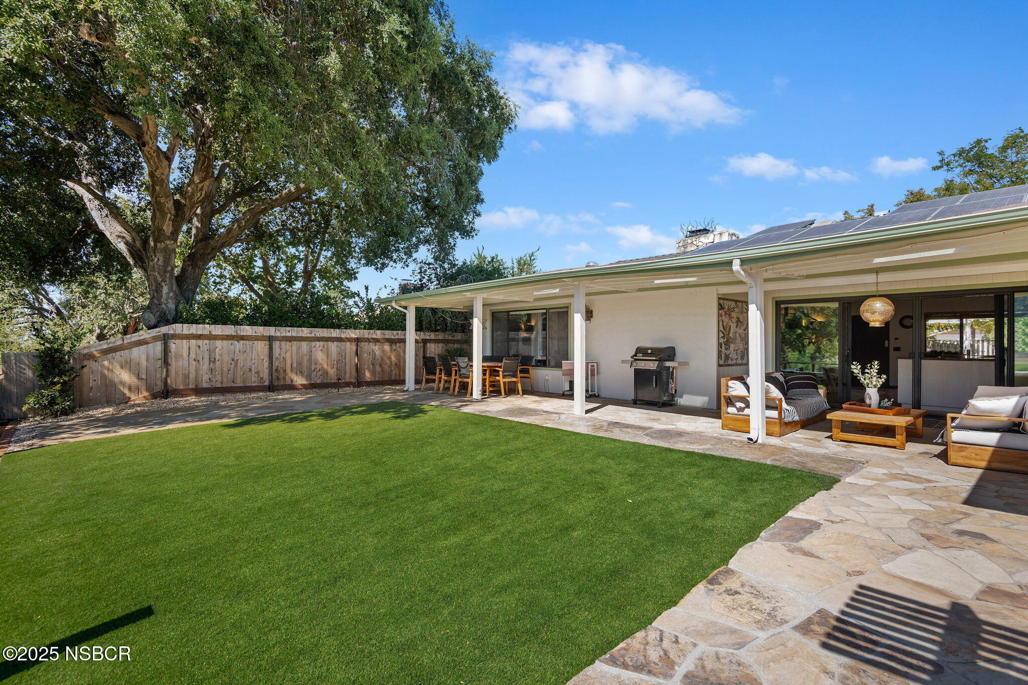 137 3rd Street Solvang, CA 93463 - Photo 27 of 48 a view of a house with backyard and porch
