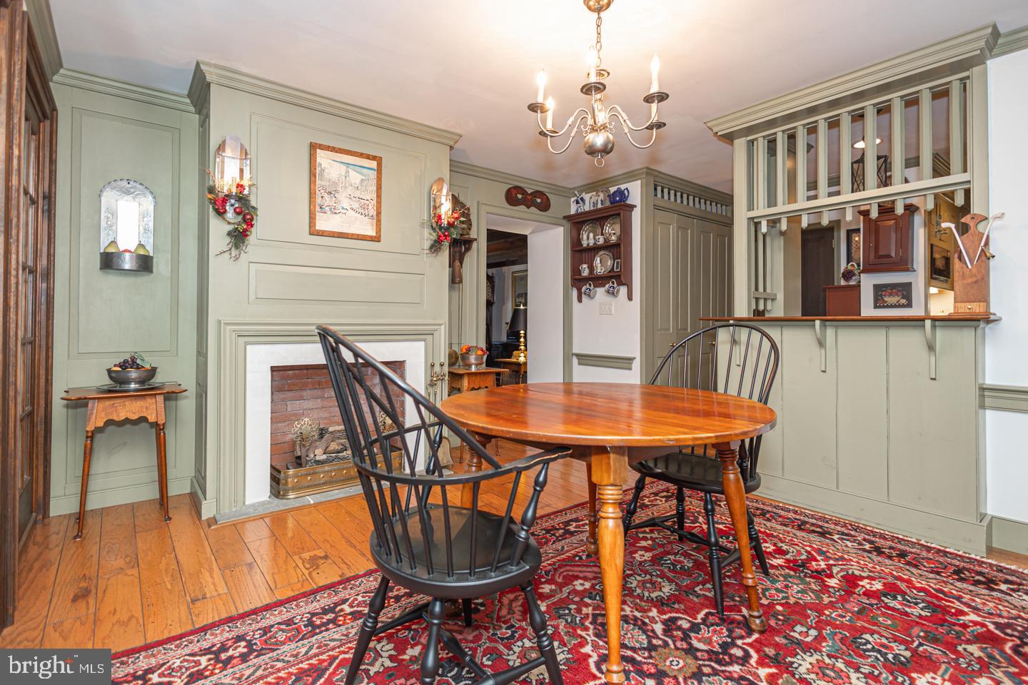 1224 Taylorsville Road Washington Crossing, PA 18977 - Photo 26 of 86 a dining room with furniture and wooden floor