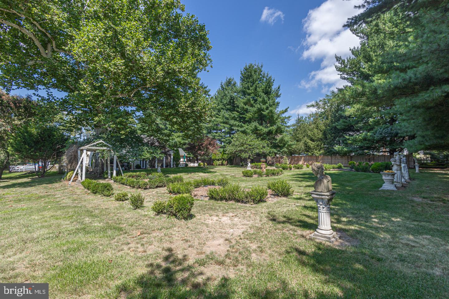 1224 Taylorsville Road Washington Crossing, PA 18977 - Photo 69 of 86 a backyard of a house with lots of green space
