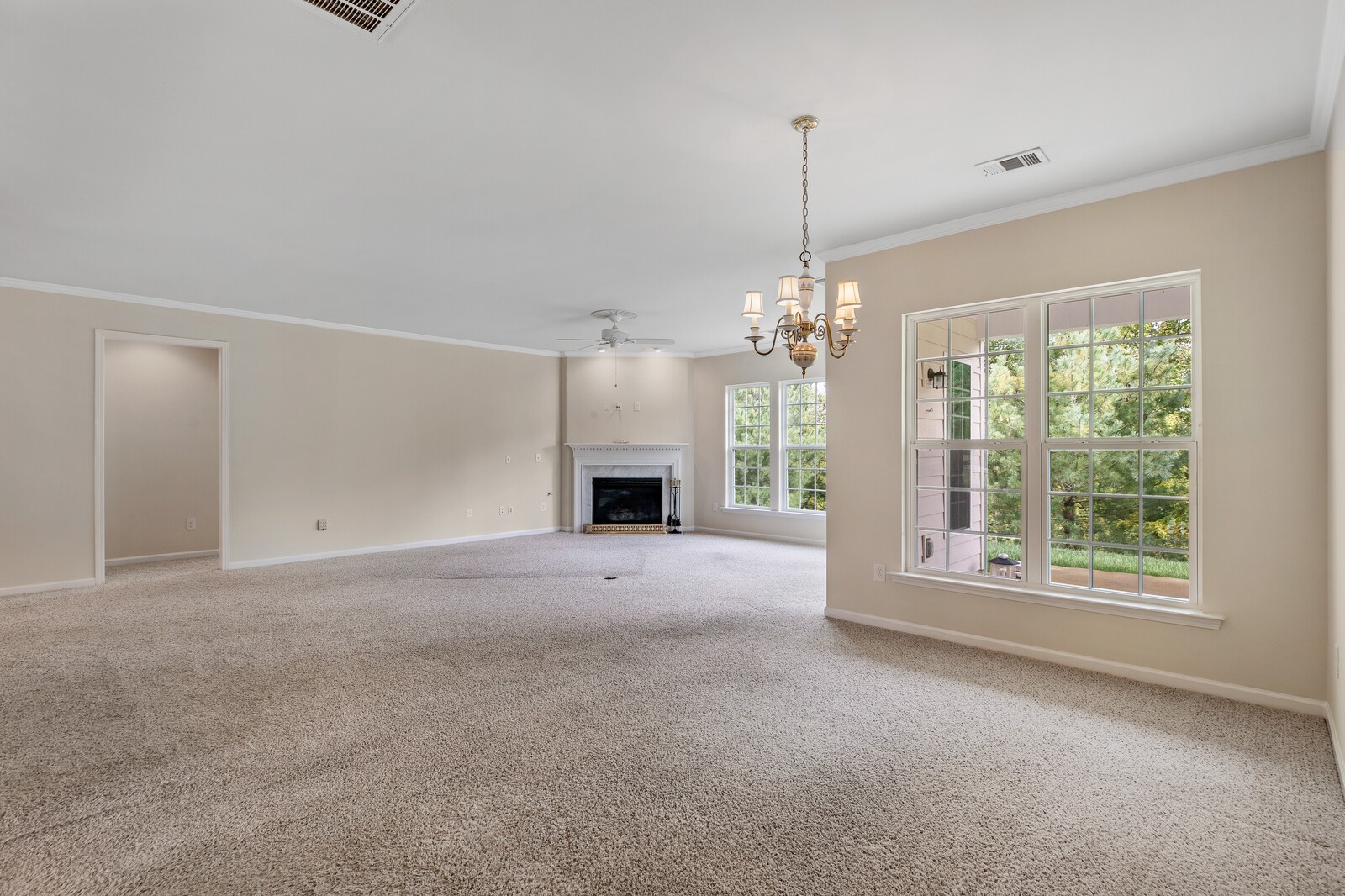 116 Dahlgren Drive Mount Juliet, TN 37122 - Photo 10 of 20 a view of empty room with fireplace and fan