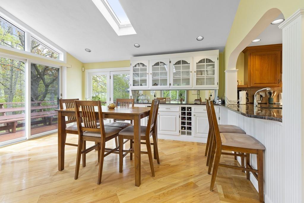 54 Joyce Road Framingham, MA 01701 - Photo 18 of 42 a view of a dining room with furniture window and outside view