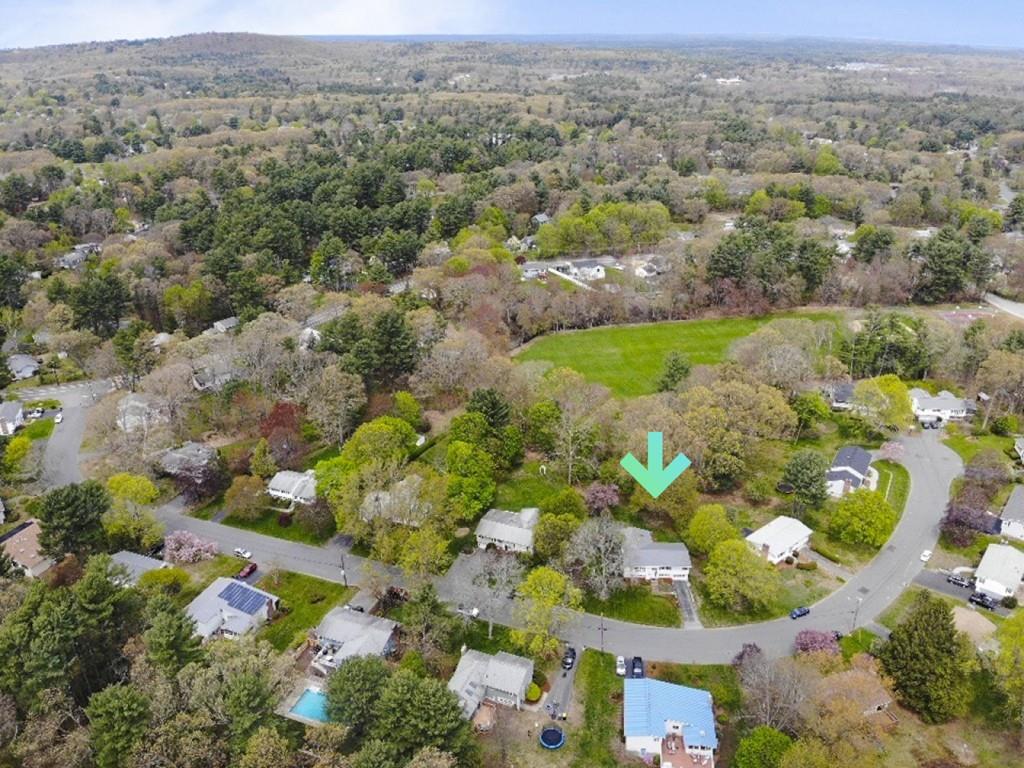 54 Joyce Road Framingham, MA 01701 - Photo 38 of 42 an aerial view of a residential houses with outdoor space