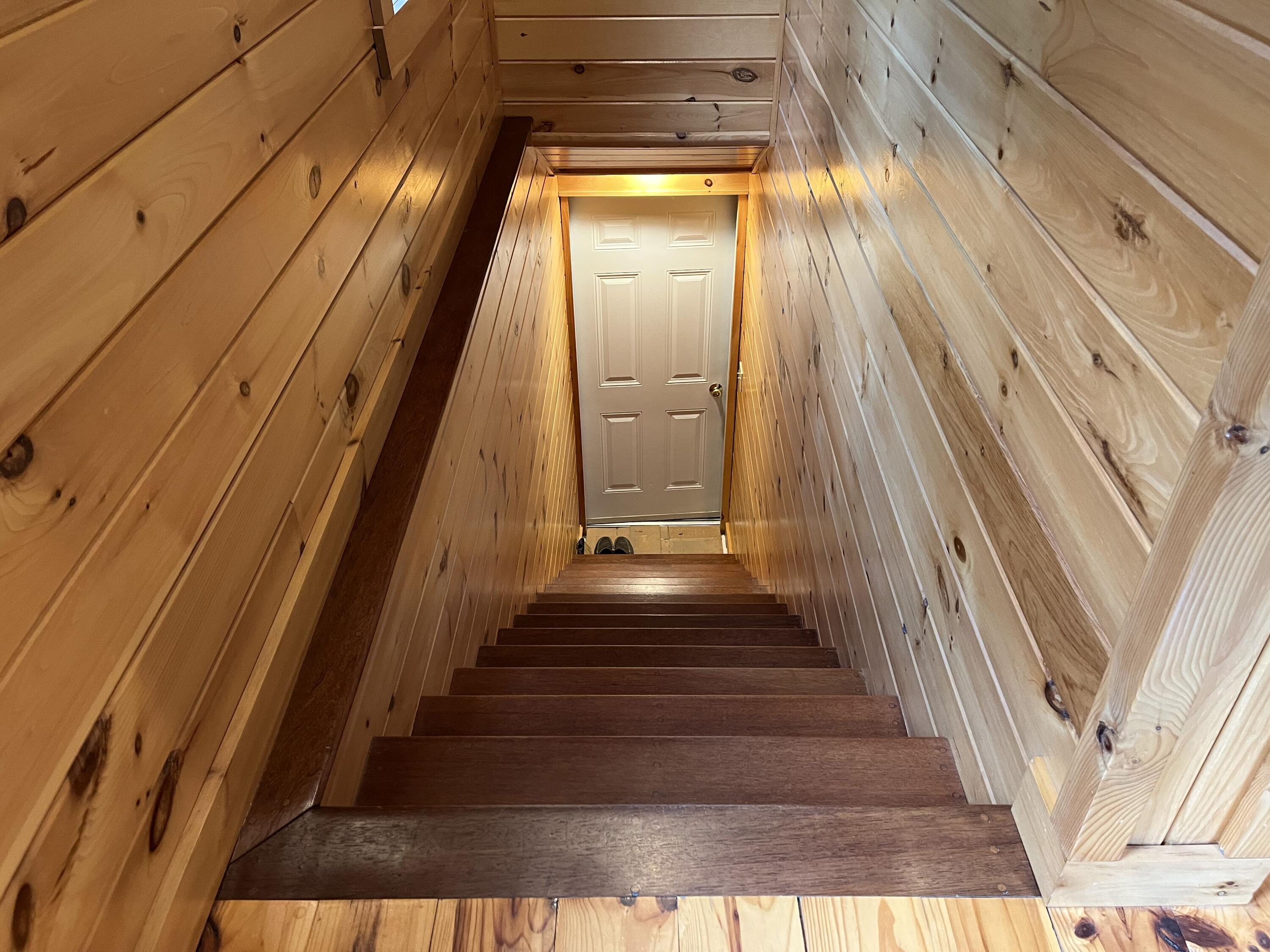 384 Saddleback Road Baldwin, ME 04091 - Photo 21 of 31 Down to garage